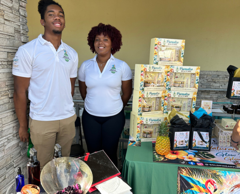 Supporting Local Entrepreneurs: Vendors proudly showcase an array of Bahamian-made specialty products that celebrate local craftsmanship and entrepreneurship.